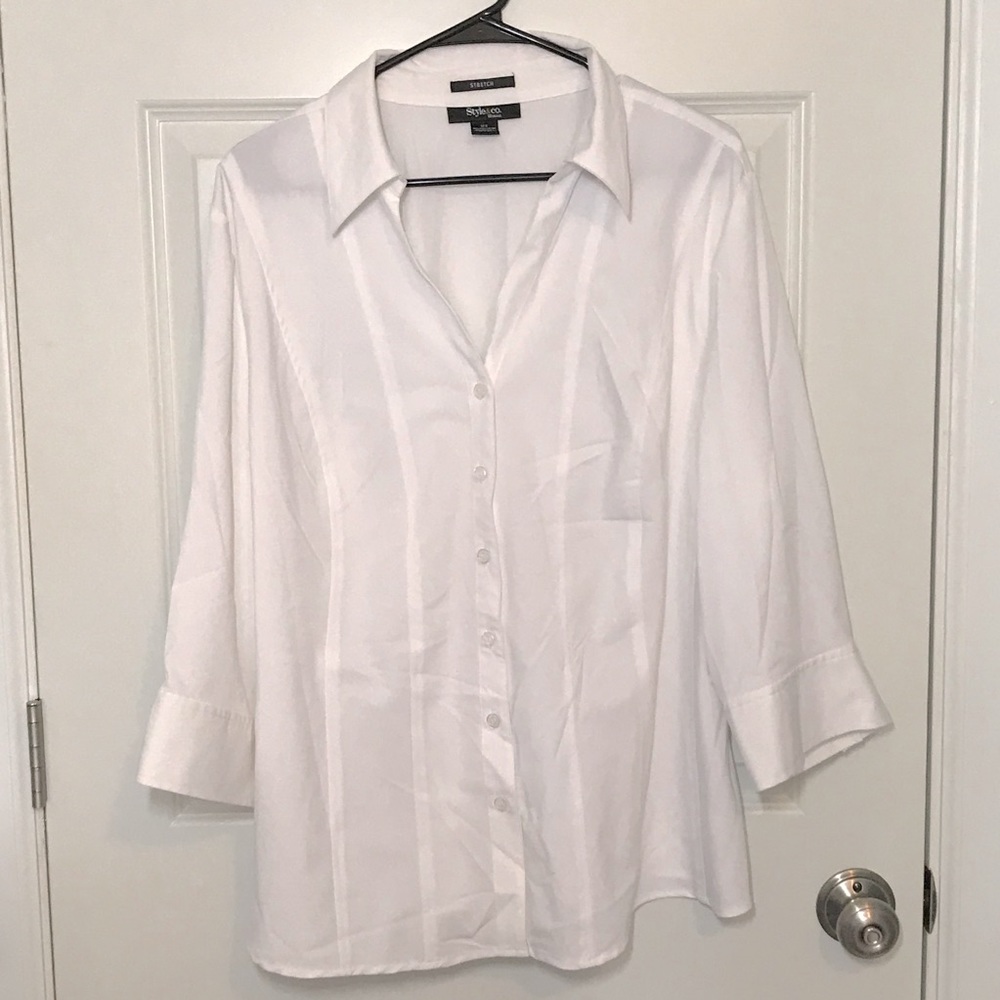White Button Down